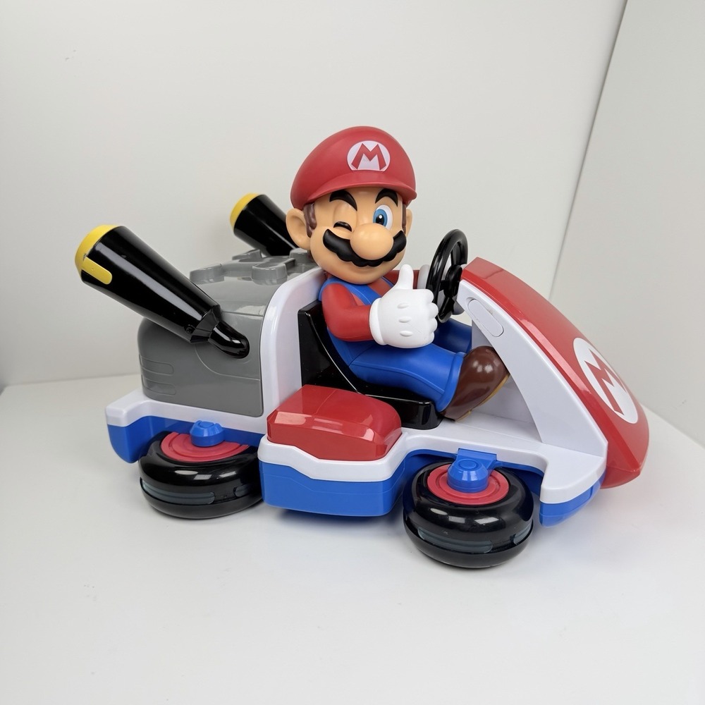 Universal Studios Mario Kart Light Up Popcorn Bucket Missing Inner Tray Works